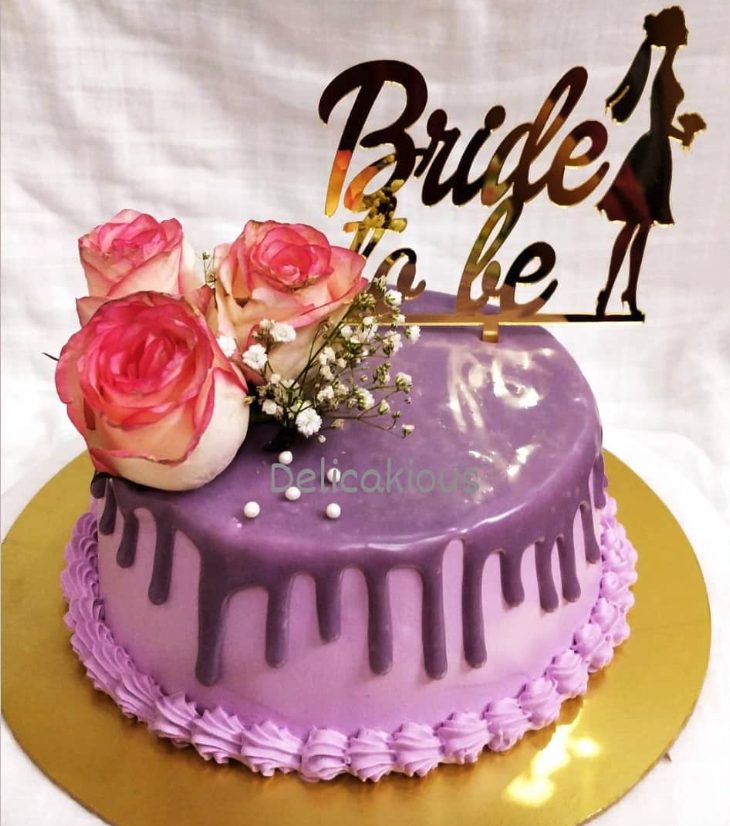 Bride to be celebration cake