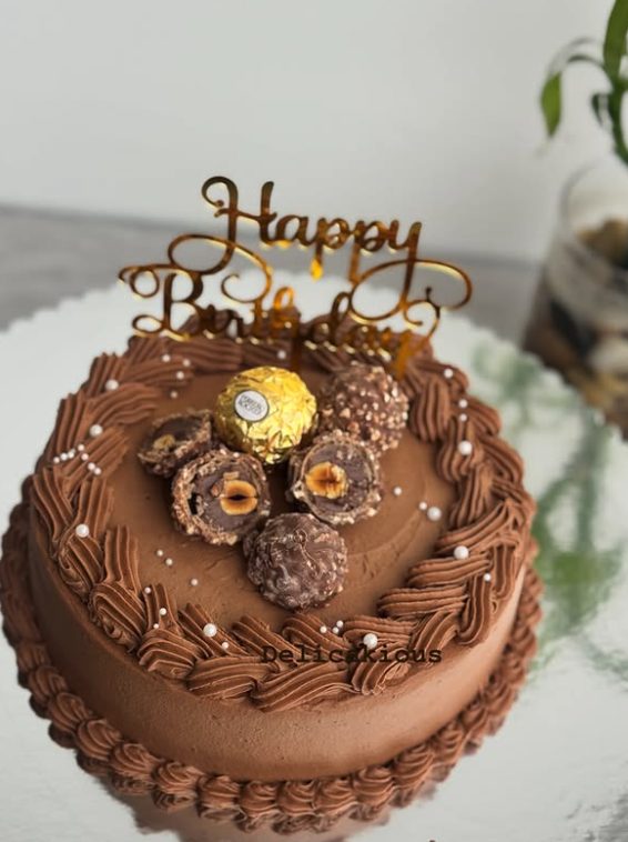 Ferrero Rocher cake